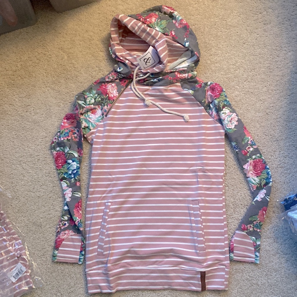 Ampersand Avenue Double Hood Sweatshirt